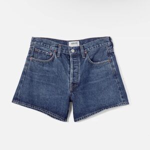 AGOLDE Parker Long Short Size W 34 in Enamour 
Like New - Natural Distre…